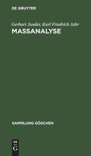 Massanalyse: Theorie und Praxis der klassischen und elektrochemischen Titrierverfahren