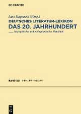 Deutsches Literatur-Lexikon. Das 20. Jahrhundert. Mehler - Miller