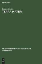 Terra mater: Untersuchungen zur altitalischen Religionsgeschichte