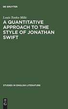 A quantitative approach to the style of Jonathan Swift