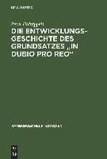 Die Entwicklungsgeschichte des Grundsatzes 