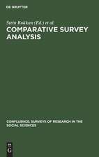 Comparative survey analysis