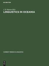 Linguistics in Oceania: 1