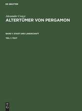 Altertümer von Pergamon BD1 Stadt und Landschaften