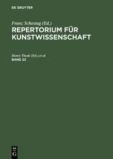 Repertorium fr Kunstwissenschaft. Band 22