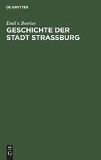 Geschichte der Stadt Straßburg