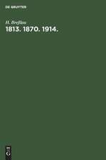 1813, 1870, 1914: Rede gehalten im Saal der Aubette zu Straßburg am 31. Oktober 1914