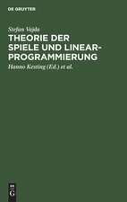 Theorie der Spiele und Linearprogrammierung