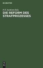 DieReform des Strafprozesses: General-Referat erstattet für die XI. Versammlung der Internationalen kriminalistischen Vereinigung Gruppe Deutsches Reich