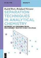 Bock, R: Separation Techniques in Analytical Chemistry