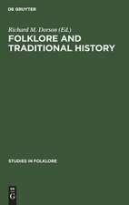 Folklore and traditional history