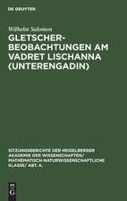 Gletscherbeobachtungen am Vadret Lischanna (Unterengadin)