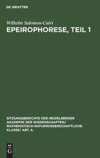 Epeirophorese: Teil 1