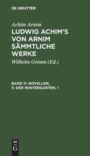 Novellen, 5: Der Wintergarten, 1