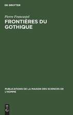 Frontières du gothique