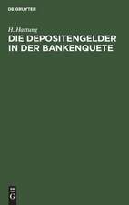 Die Depositengelder in der Bankenquete