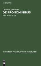 De Pronominibus (griech.)