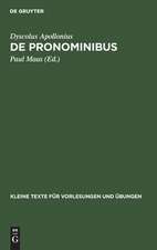 De Pronominibus