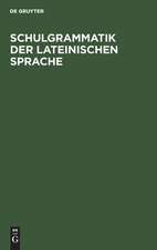 Schulgrammatik der Lateinischen Sprache: Zunächst für Realschulen bearb.