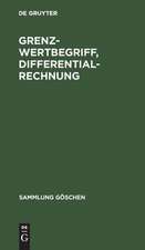 Grenzbegriff, Differentialrechnung: aus: Differential- und Integralrechnung, 1