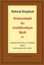 Dissertationes funebres oder Leichabdankungen