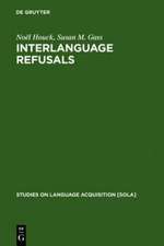 Interlanguage Refusals: A Cross-cultural Study of Japanese-English