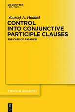 Control into Conjunctive Participle Clauses: The Case of Assamese