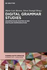 Digital Grammar Studies