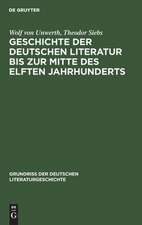 Geschichte der deutschen Literatur bis zur Mitte des elften Jahrhunderts