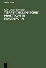 Tierpsychologisches Praktikum in Dialogform