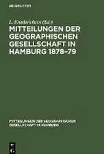 Mitteilungen der Geographischen Gesellschaft in Hamburg 1878¿79