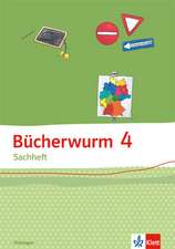 Bücherwurm Sachheft. Arbeitsheft 4. Schuljahr für Thüringen