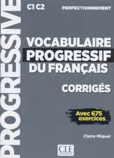 Vocabulaire progressif du français. Corrigés