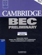 Practice Tests for the Cambridge Business English Certificate. Preliminary Book