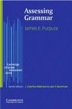 Assessing Grammar