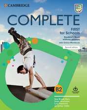 Complete First for Schools. Student's Book