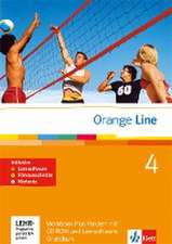 Orange Line. Teil 4: (4. Lernjahr) Grundkurs. Workbook Fördern mit Lösungen, Audio-CD und CD-ROM