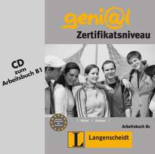 geni@l B1 - Audio-CD zum Arbeitsbuch B1