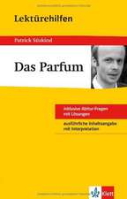 Lektürehilfen Patrick Süskind 