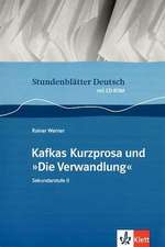 Stundenblätter Kafkas Kurzprosa und 