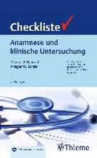 Checkliste Anamnese und klinische Untersuchung