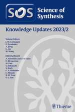 Science of Synthesis: Knowledge Updates 2023/2