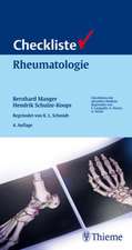 Checkliste Rheumatologie