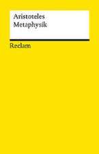 Metaphysik. Schriften zur Ersten Philosophie