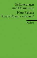 Kleiner Mann - was nun? Erläuterungen und Dokumente