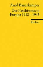 Der Faschismus in Europa 1918-1945