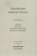 Inscriptiones Judaicae Orientis: Eastern Europe