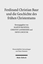 Ferdinand Christian Baur Und Die Geschichte Des Fruhen Christentums: On the Personal Individuation of the Holy Spirit