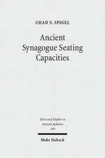 Ancient Synagogue Seating Capacities