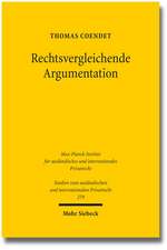 Rechtsvergleichende Argumentation